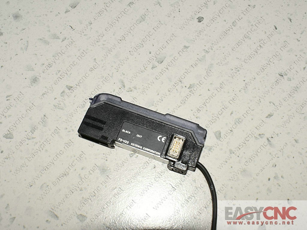 FS-V22 Keyence fiber optic sensor used