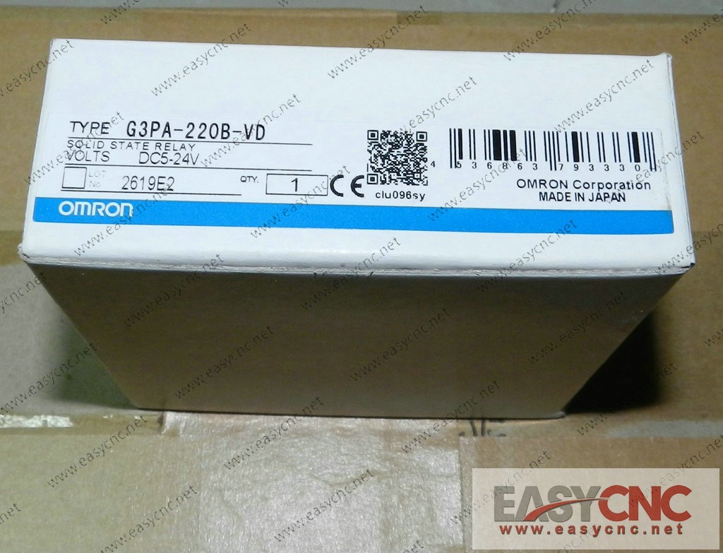 G3PA-220B-VD Omron Solid State realy new