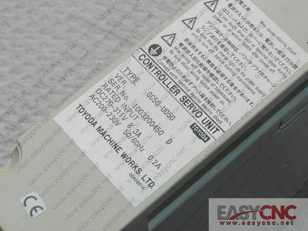 GC50-U050 Sanyo controller servo unit used