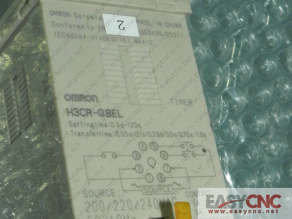 H3CR-G8EL Omron timer used