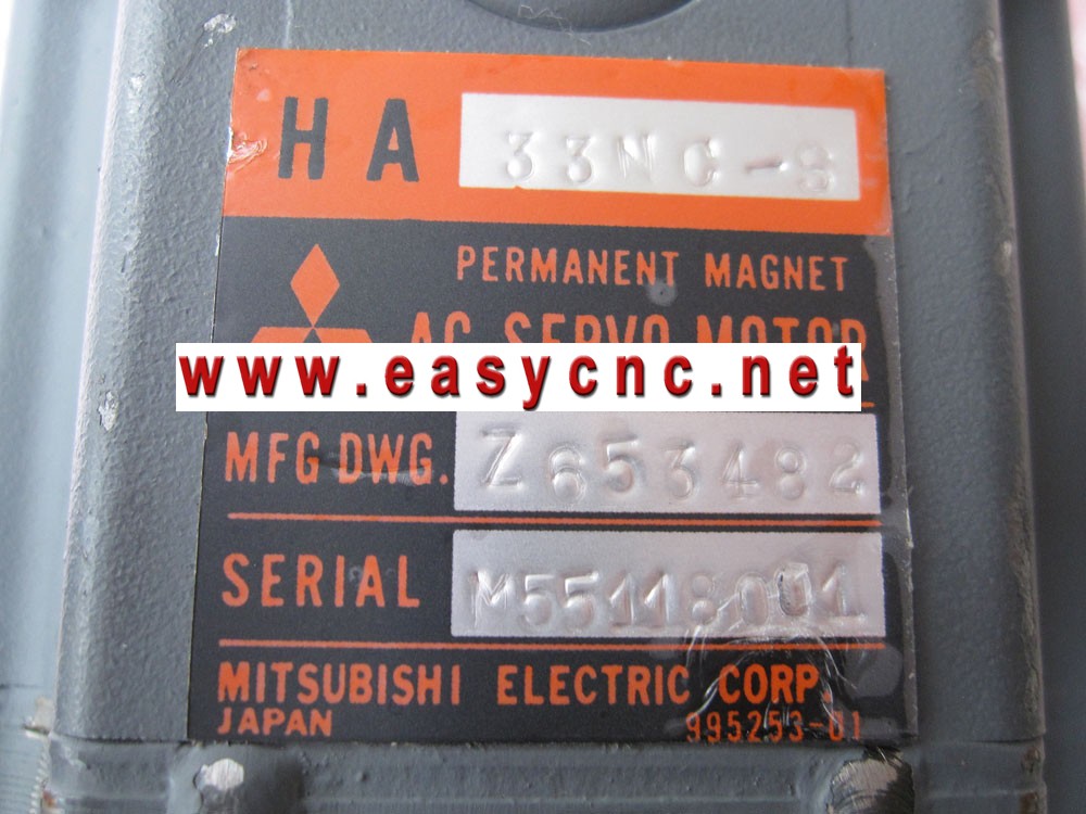 HA33NC-S Mitsubishi servo motor used