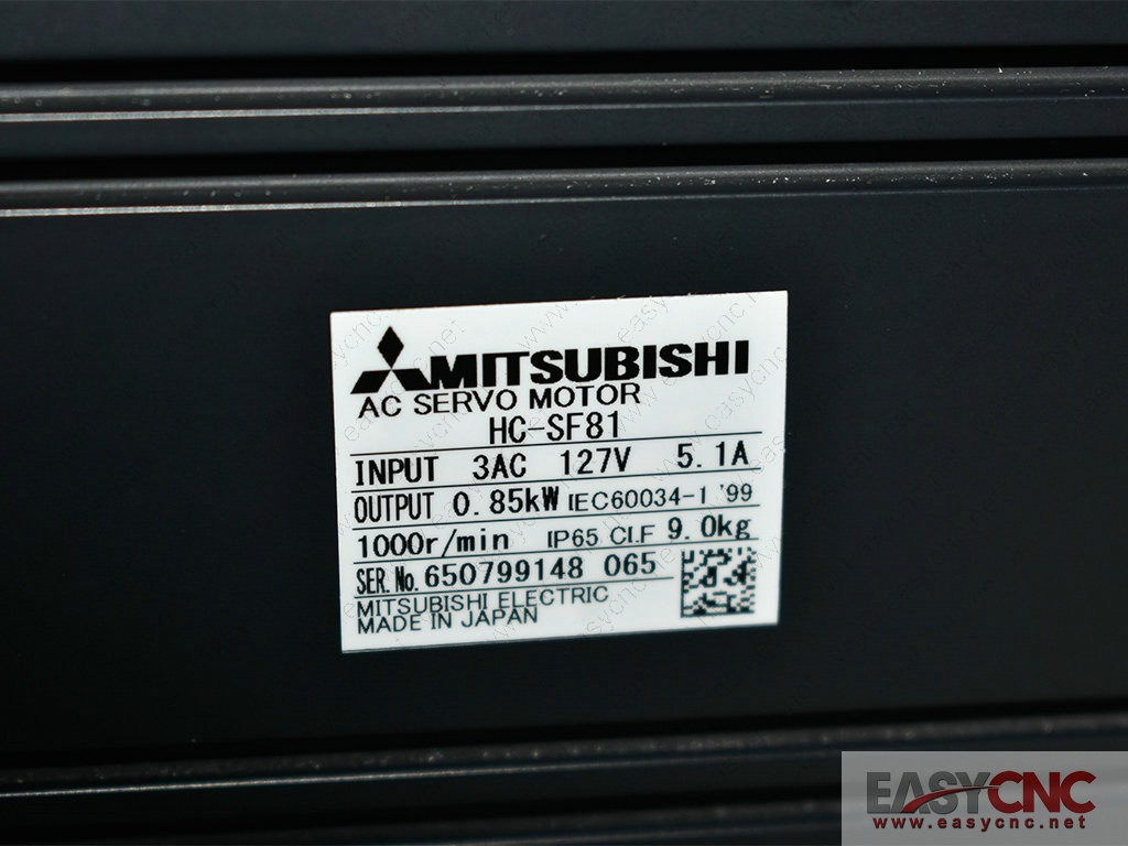 HC-SF81K  Mitsubishi as servo motor new