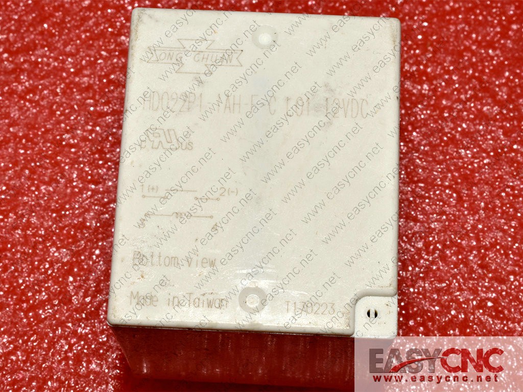 HD022P1-1AH-F-C L01 12VDC Songchuan realy used