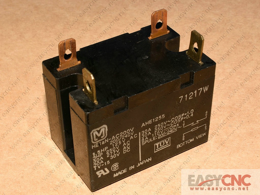 HE1AN-AC200V AHE1255 PANASONIC realy used