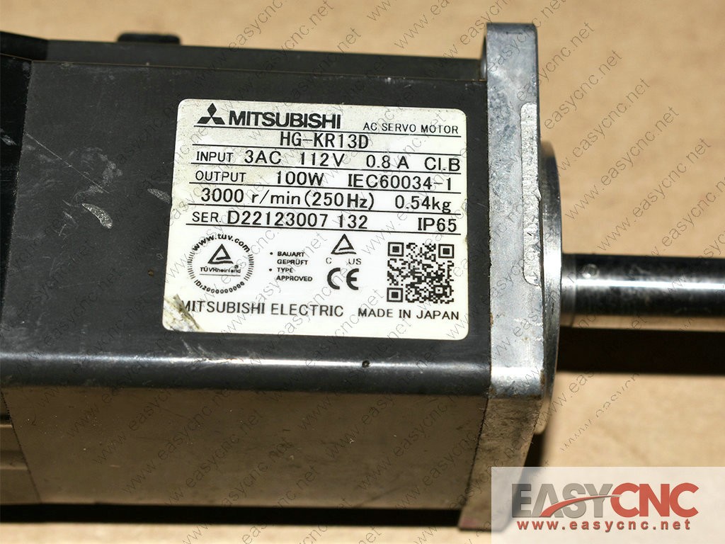 HG-KR13D Mitsubishi ac servo motor used