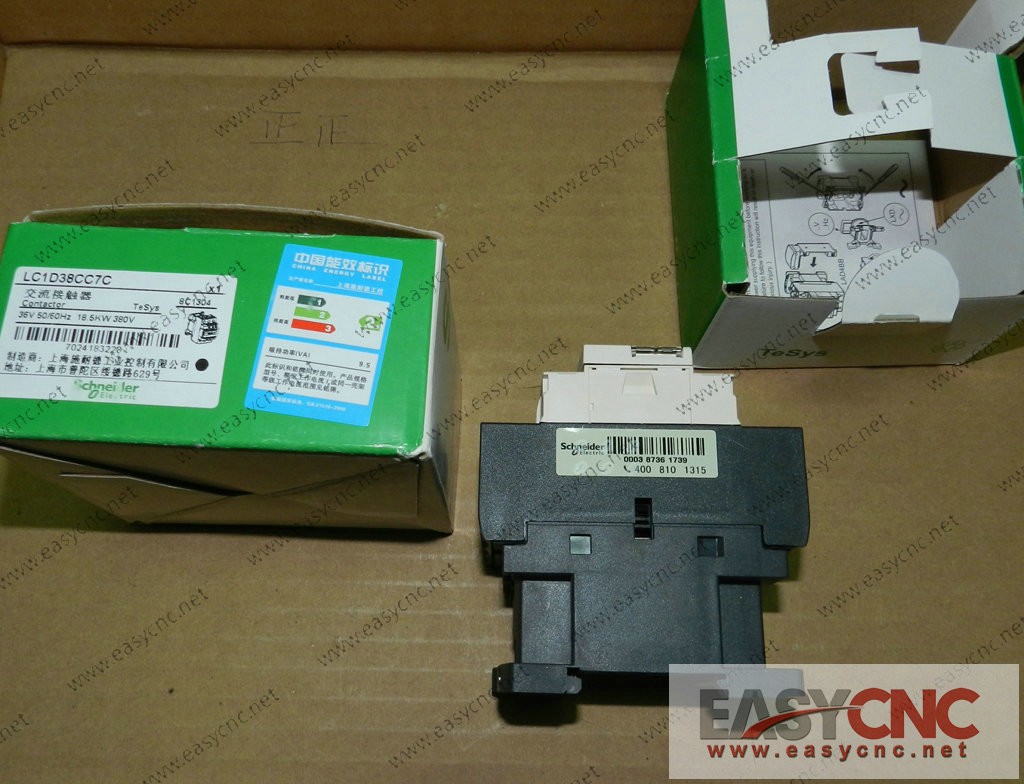 LC1D38CC7C Schneider Ac contactor new
