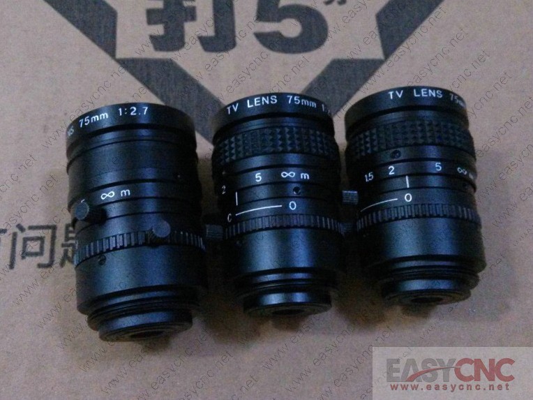 TV lens 75mm 1:2.7 used