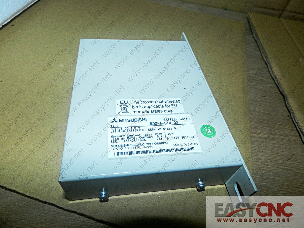 MDS-A-BT4-02 Mitsubishi battery unit used