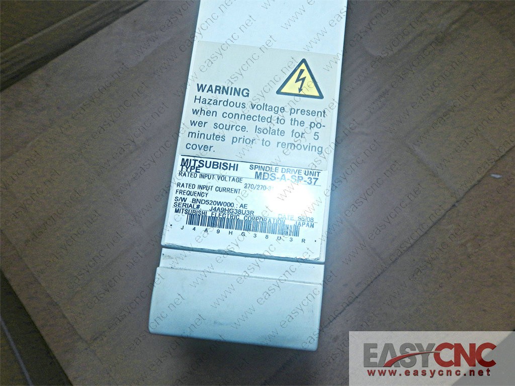 MDS-A-SP-37 Mitsubishi spindle drive used