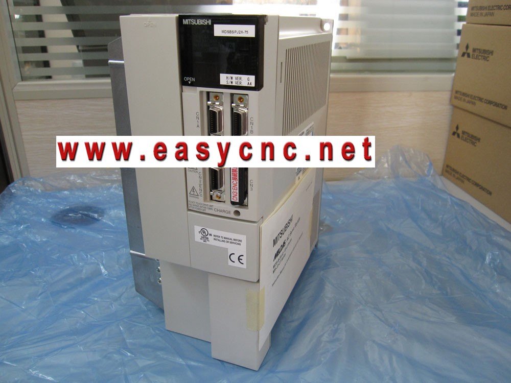 MDS-B-SPJ2X-75 Mitsubishi spindle driver unit used