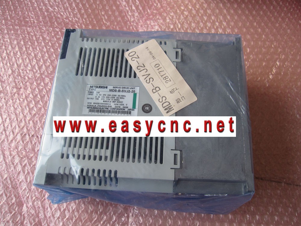 MDS-B-SVJ2-20 Mitsubishi servo drive unit new