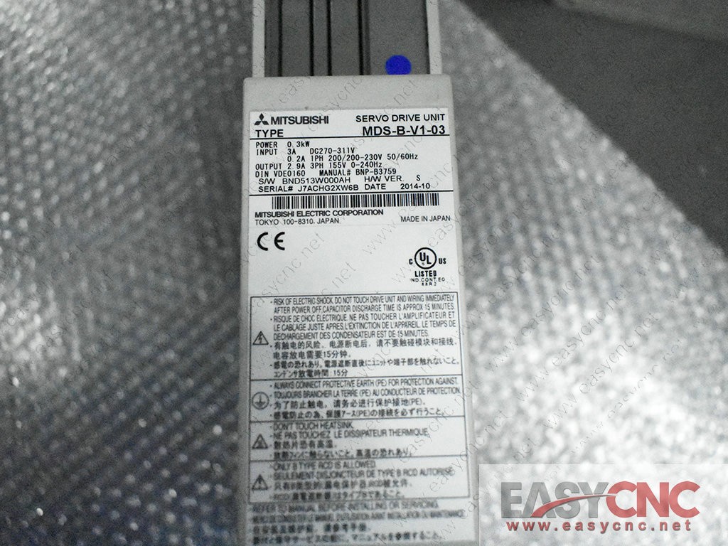 MDS-B-V1-03 Mitsubishi servo driver new no box