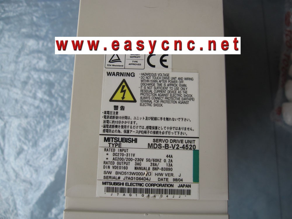 MDS-B-V2-4520 Mitsubishi servo drive unit new