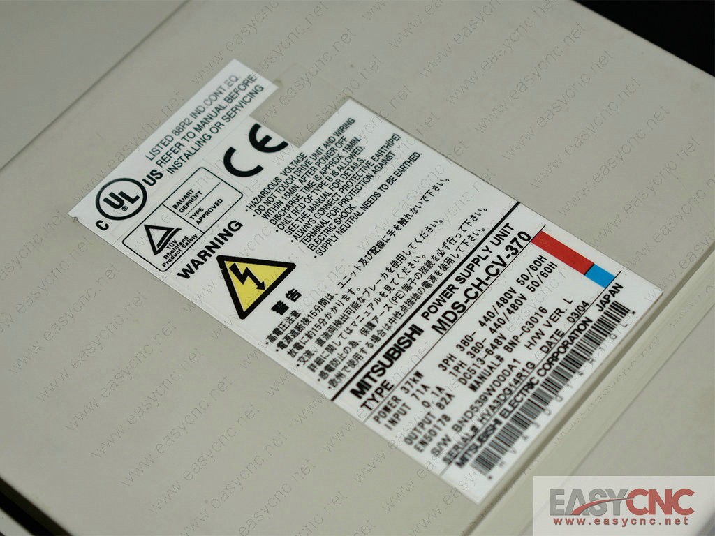MDS-CH-CV-370 Mitsubishi power supply unit new
