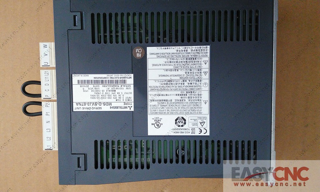 MDS-D-SVJ3-07NA Mitsubishi servo drive unit new