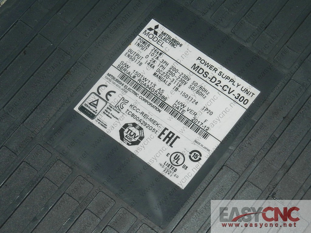 MDS-D2-CV-300 Mitsubishi servo amplifer unit used