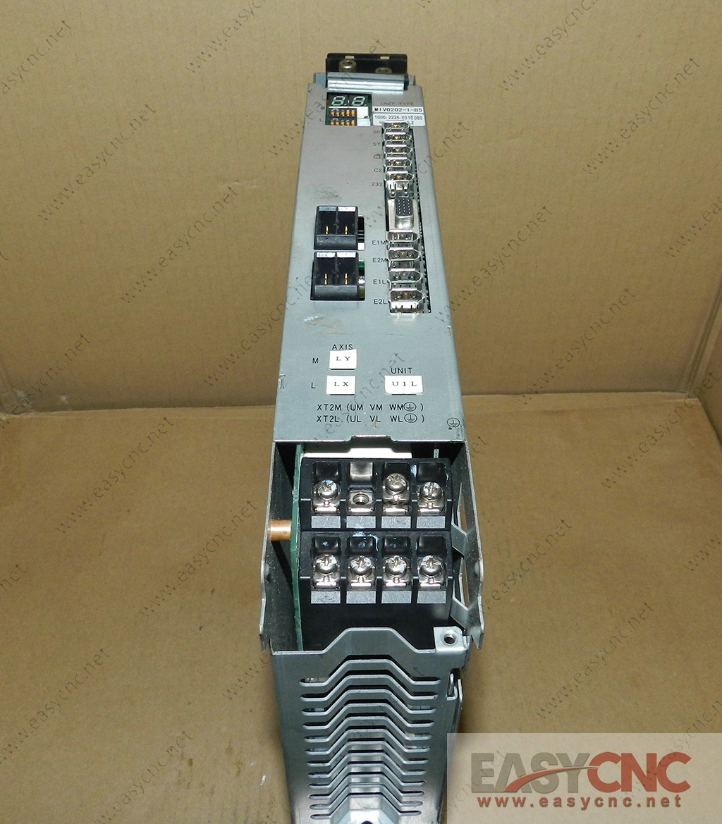 MIV0202-1-B5 OKUMA Servo Drives 1006-2226-0310 080 used