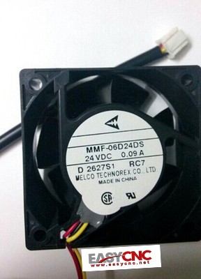 MMF-06D24DS-RC7 Mitsubishi fan 24vdc 0.09A 60*60*25mm new