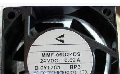 MMF-06D24DS-RP3 Mitsubishi fan 24vdc 0.09A 60*60*25mm new