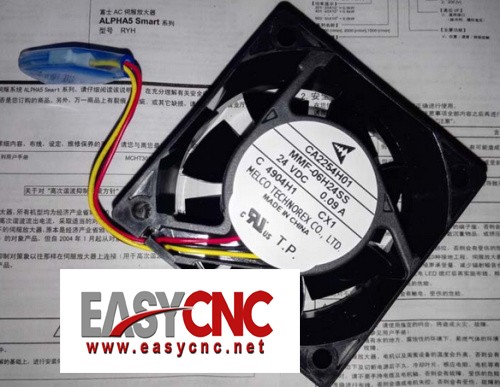 CA2254H01 MMF-06H24SS-CX1 Mitsubishi fan 24vdc 0.09A 60*60*25mm new
