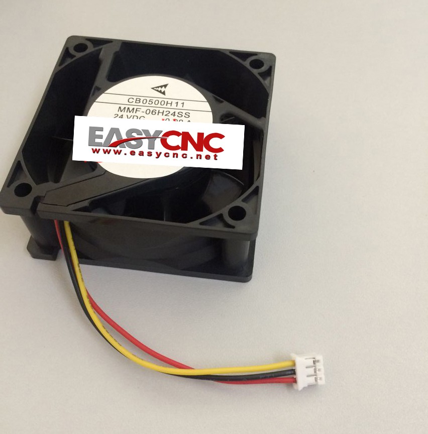 CB0500H11 MMF-06H24SS-CX3 Mitsubishi fan 24vdc 0.09A 60*60*25mm new