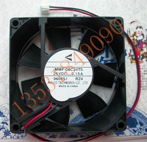 MMF-08C24TS-RZ4 Mitsubishi fan 24vdc 0.15A 80*80*25mm new