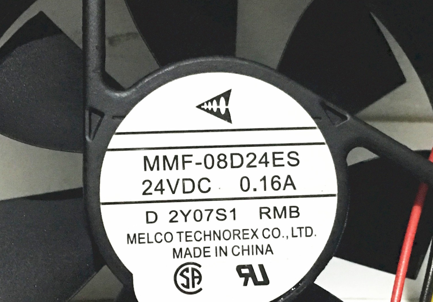 MMF-08D24ES-RMB Mitsubishi fan 24vdc 0.16A 80*80*25mm new