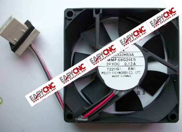 NC5332H53A MMF-08G24ES-EN1 Mitsubishi fan 24vdc 0.13A 80*80*25mm new