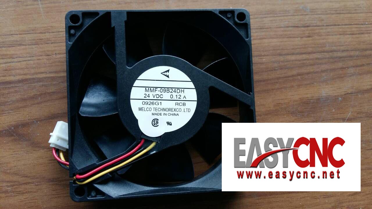 MMF-09B24DH-RCB Mitsubishi fan 24vdc 0.12A 92*92*25mm new