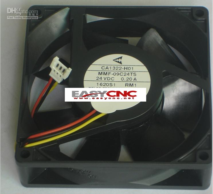 CA1322-H01 MMF-09C24TS-RM1 Mitsubishi fan 24vdc 0.20A 92*92*25mm new