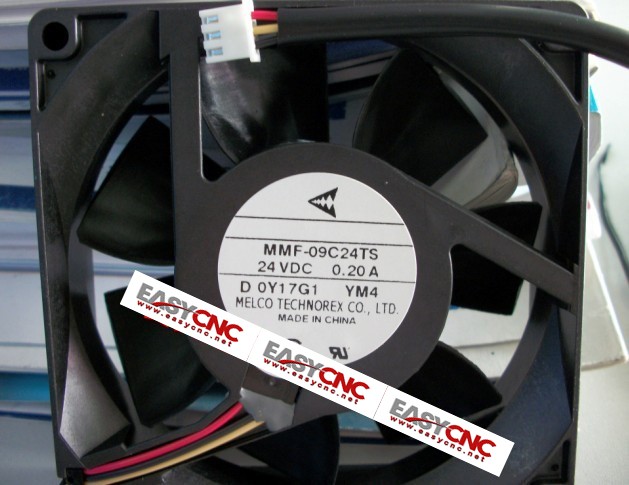 MMF-09C24TS-YM4 Mitsubishi fan 24vdc 0.20A 92*92*25mm new