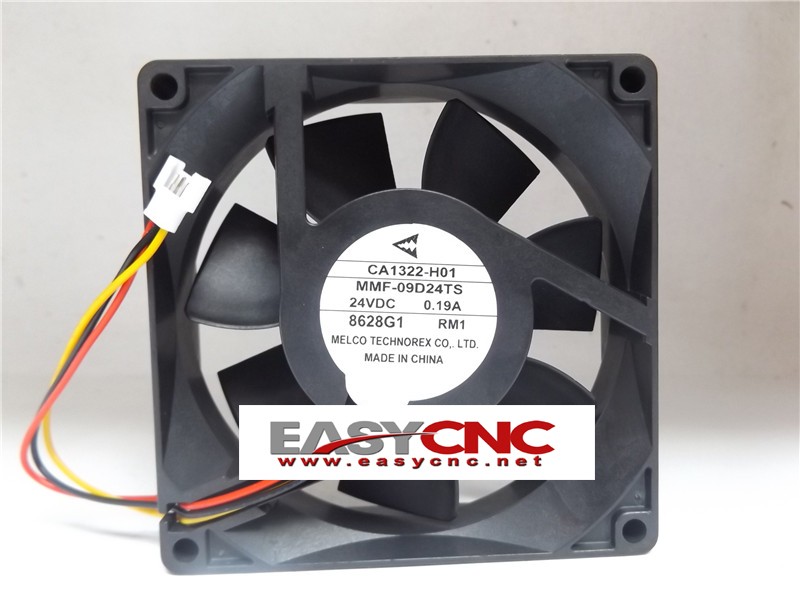CA1322-H01 MMF-09D24TS-RM1 Mitsubishi fan 24vdc 0.19A 92*92*25mm new