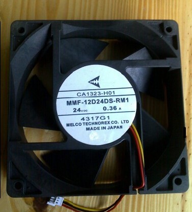 CA1323H11 MMF-12D24DS-RM1 Mitsubishi fan 24vdc 0.36A 120*120*38mm new