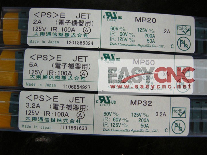 A60L-0001-0046/MP32 Fanuc fuse daito MP32 3.2A new