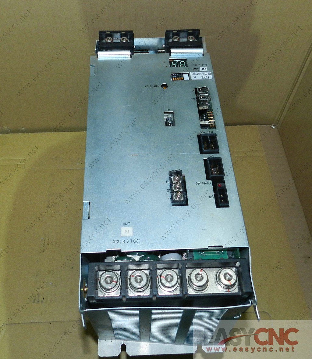 MPS45A OKUMA Power Supply 1006-2303-0722012 used