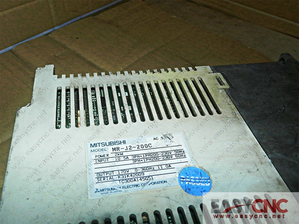 MR-J2-200C Mitsubishi AC servo used