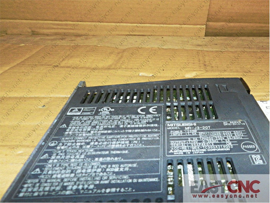 MR-J3-20T Mitsubishi AC servo used