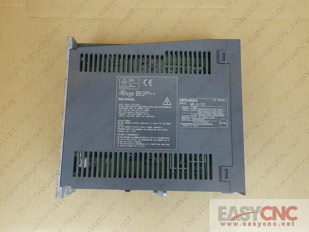 MR-J3-70T Mitsubishi ac servo used
