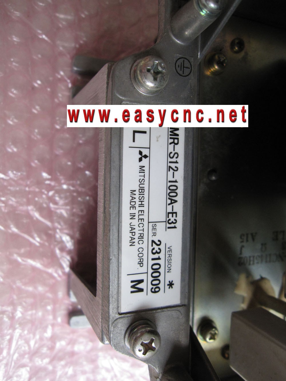 MR-S12-100A-E31 Mitsubishi servo drive used