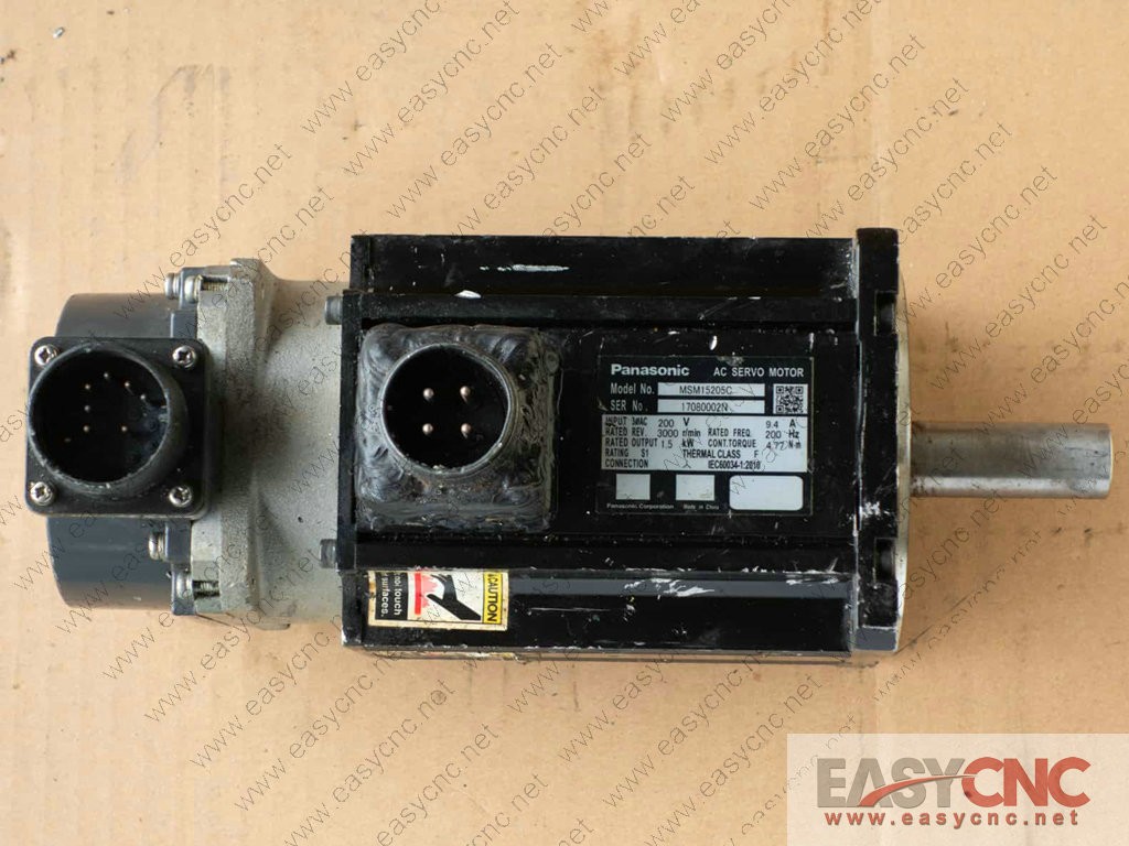 MSM15205C panasonic ac servo motor used