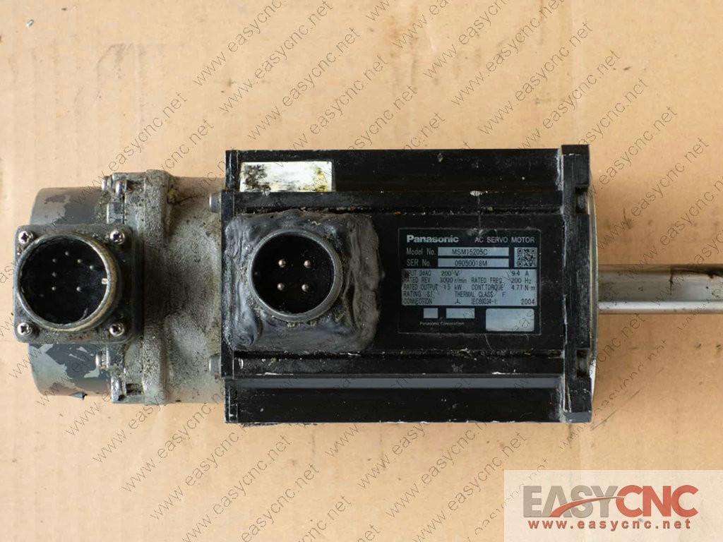MSM15205C 09050018M panasonic ac servo motor used