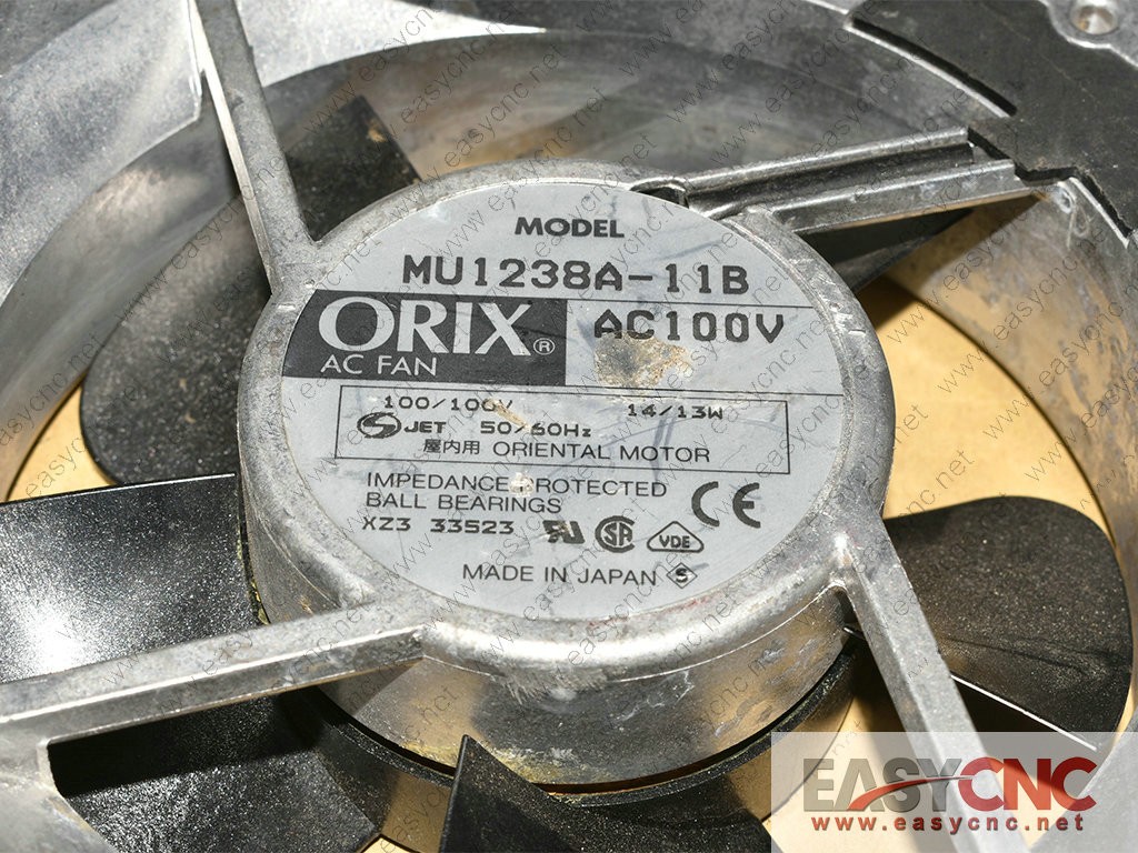MU1238A-11B Orix fan used