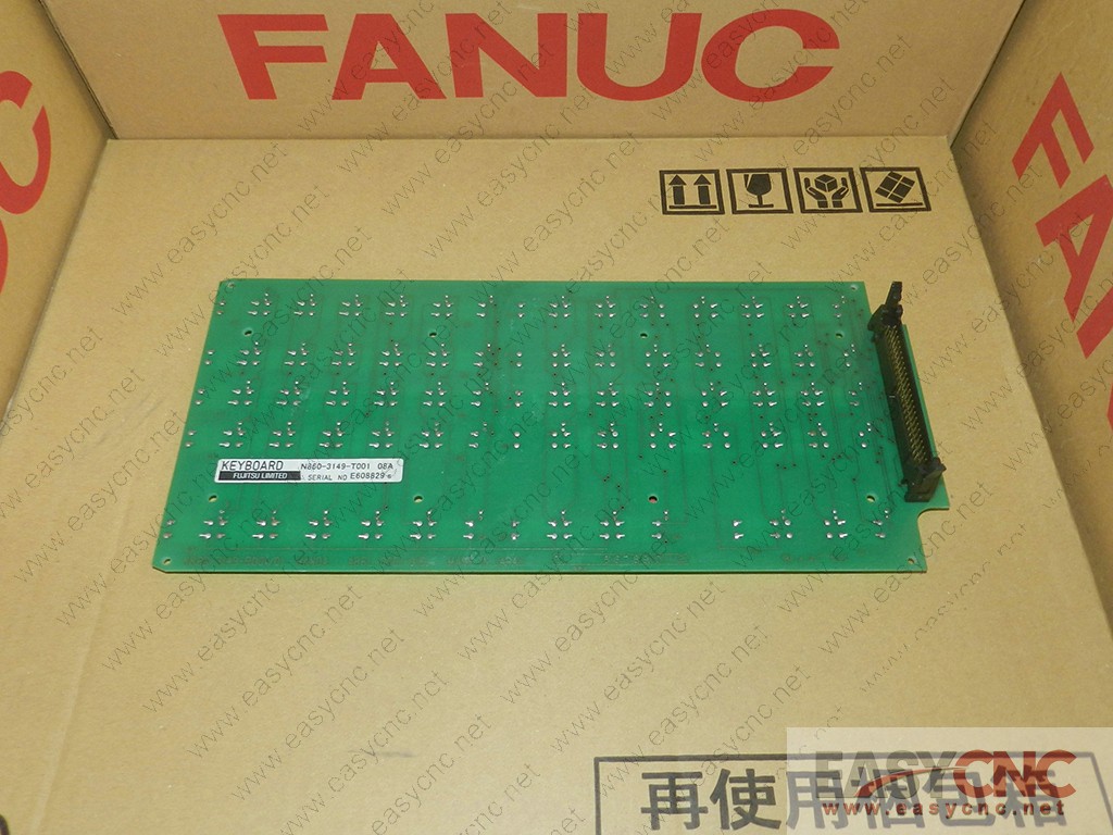 N860-3149-T001 A86L-0001-0151 Fanuc PCB keyboard used