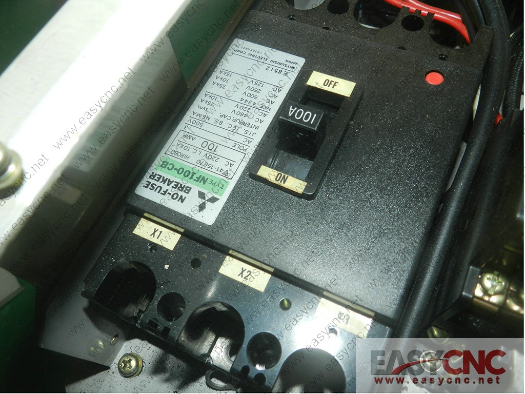 NF100-CB Mitsubishi breaker used