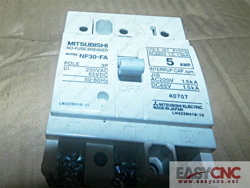 NF30-FA Mitsubishi Circuit Breaker used