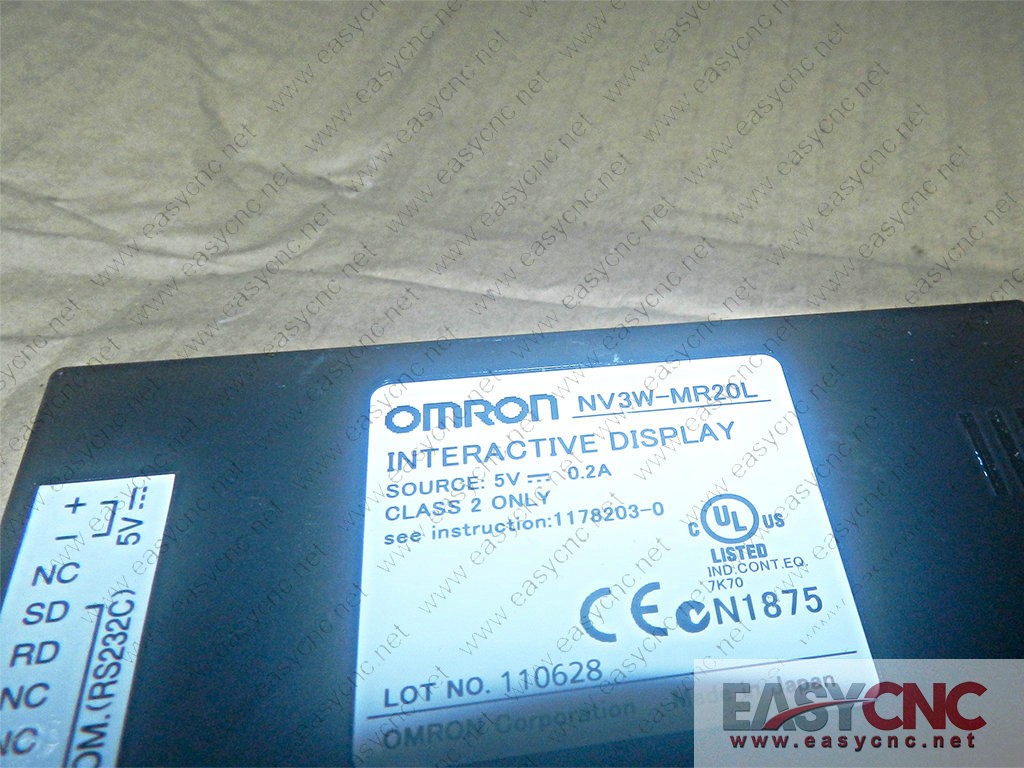 NV3W-MR20L Omron INTERACTIVE DISPLAY used