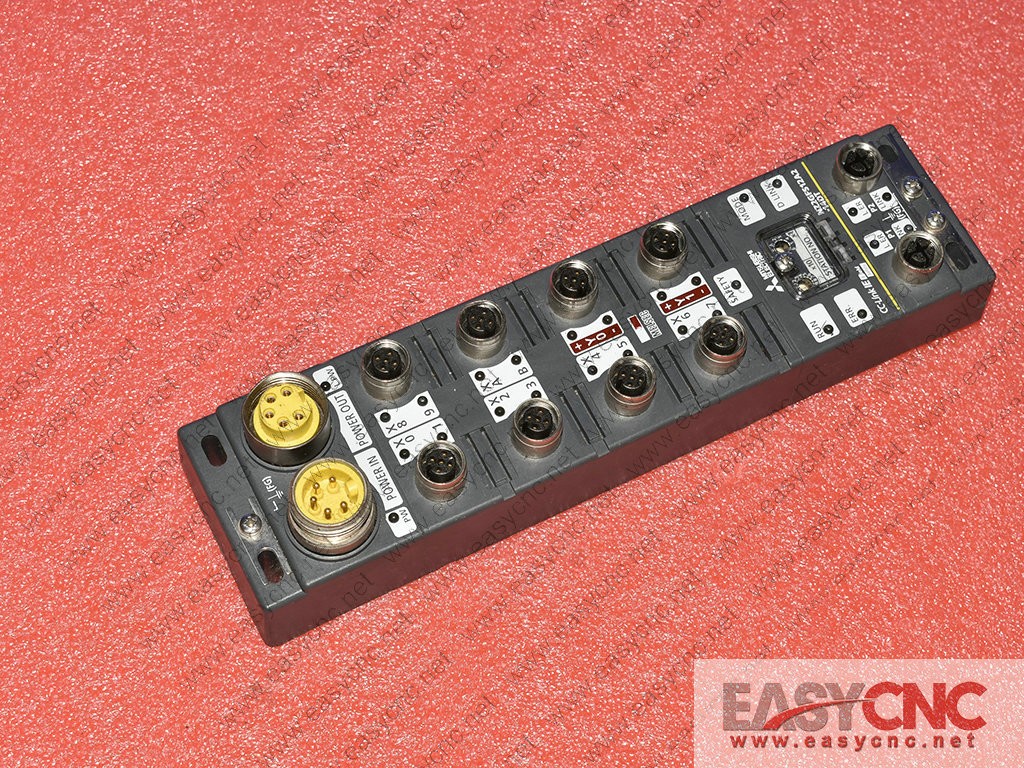 NZ2GFS12A2-14DT Mitsubishi PLC Safety Remote I/O module used