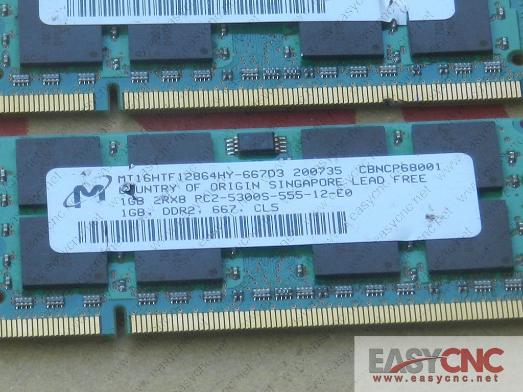 PC2-5300S-555-12-E0 memory card used