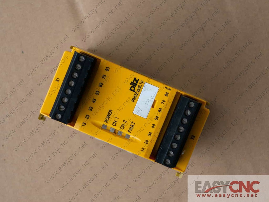 PNOZ P03 pilz safety realy used
