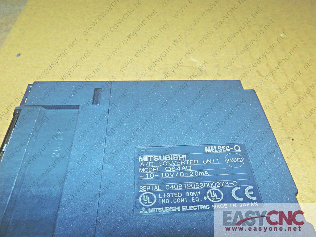 Q64AD Mitsubishi A/D converter unit used